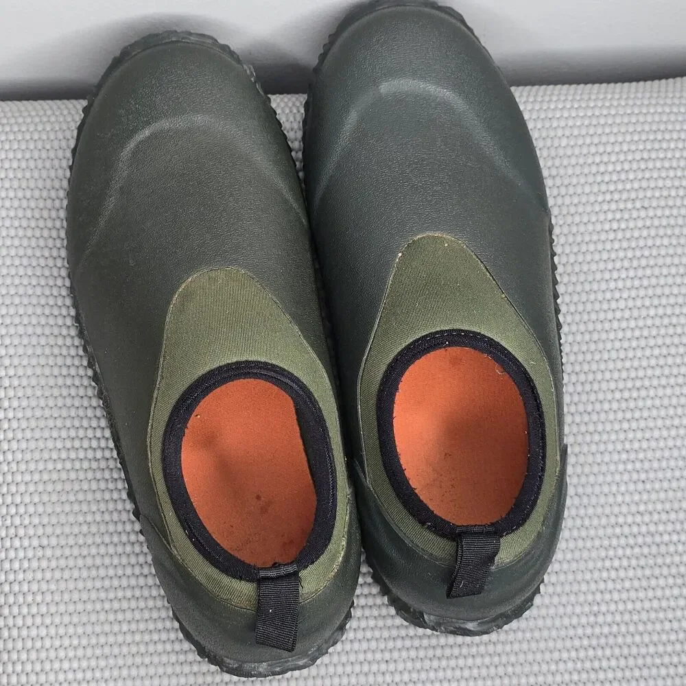 Habit Water Shoes Mens Size 7‎ Green and Black All Weather Spandex Rubber